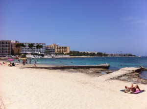 Playa d'Estanyol beach